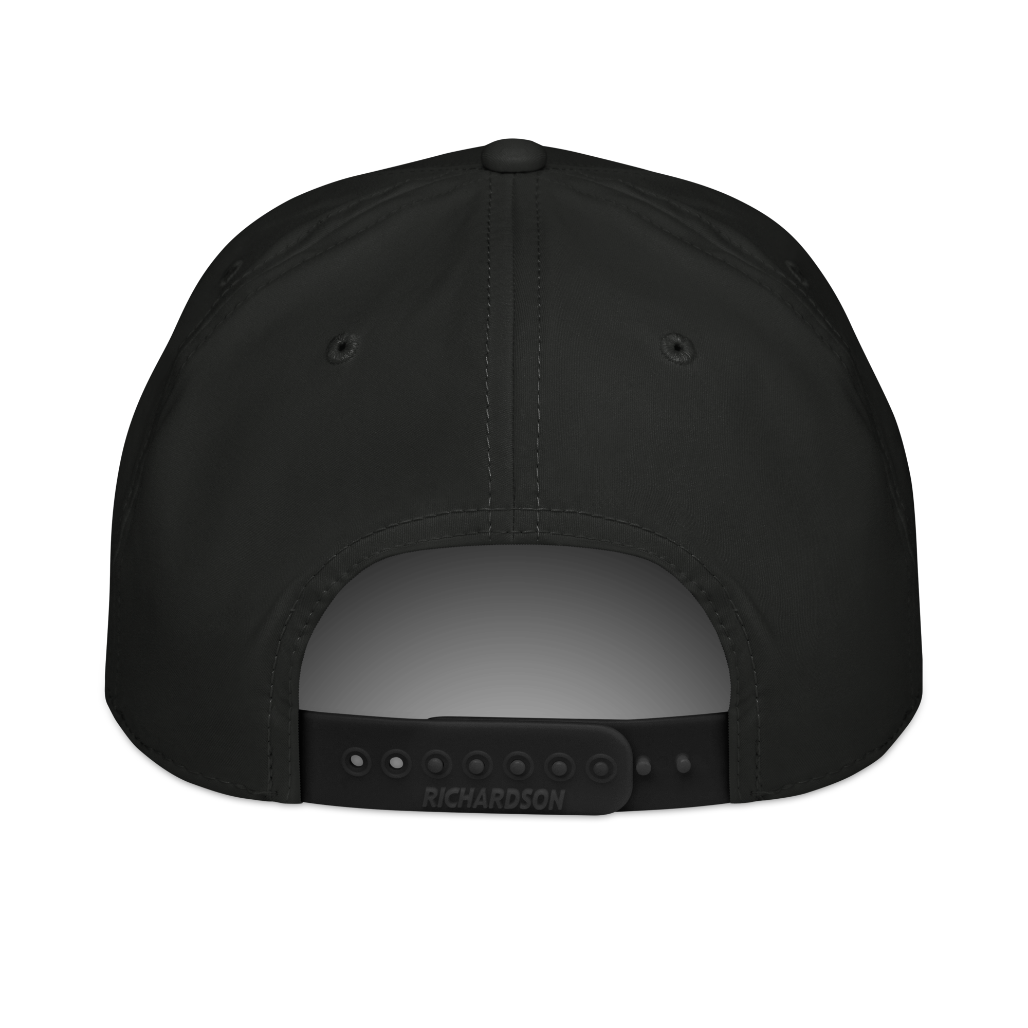 Alpha Tracks Cap black back – Sasquatch Nation rope cap back view