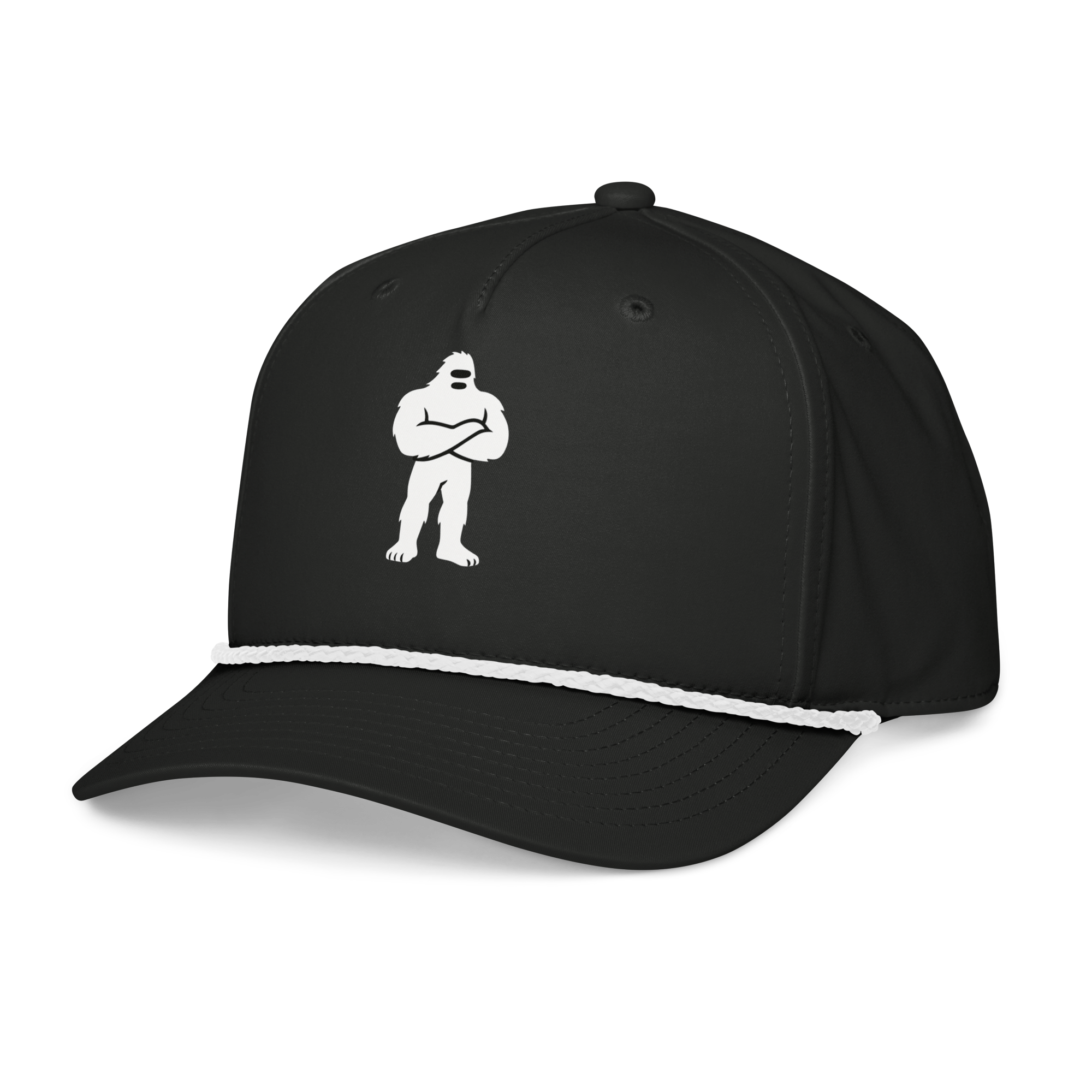 Alpha Tracks Cap left front – Sasquatch Nation rope cap left front view