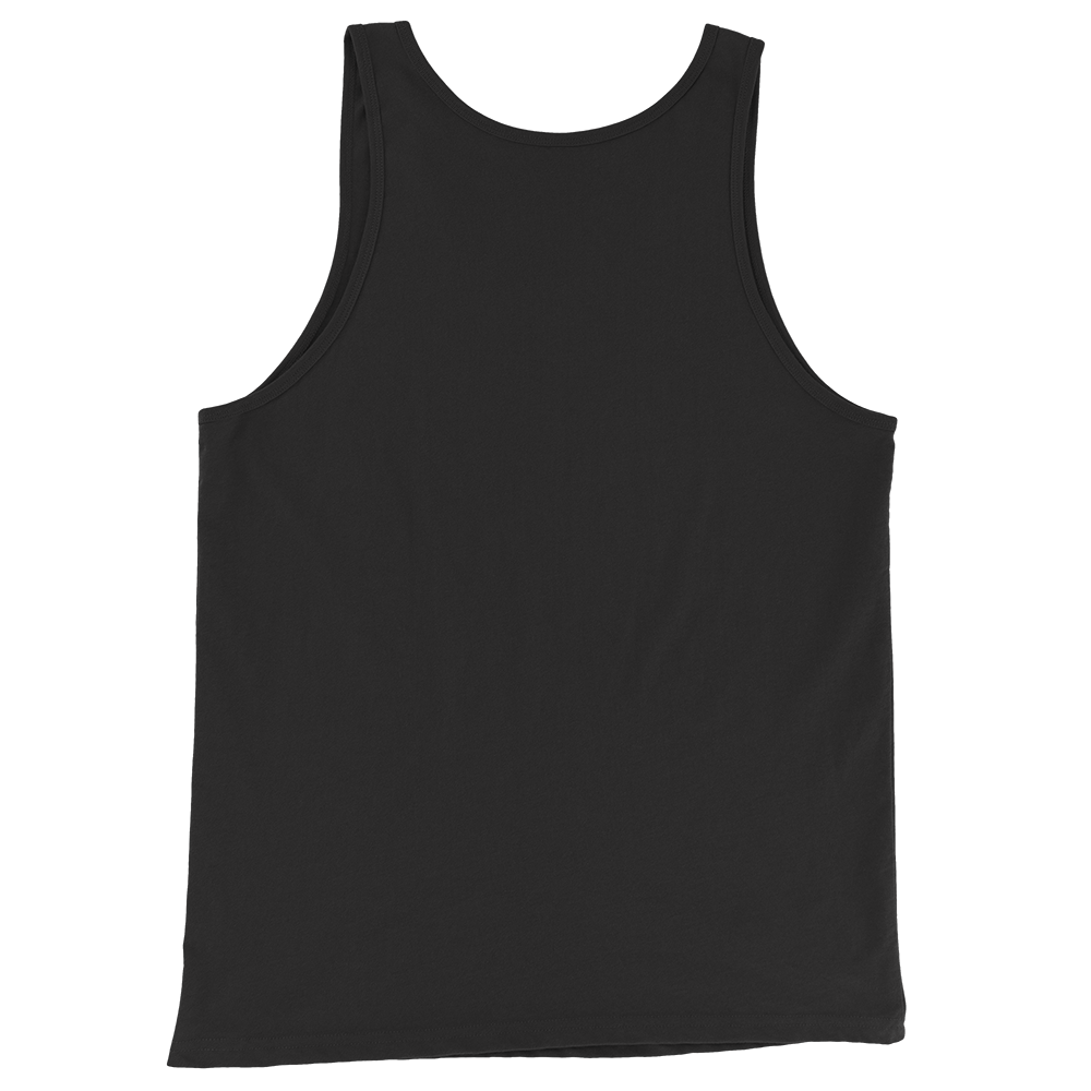 Feral Form Tank black back – Sasquatch Nation gym wear tank back view